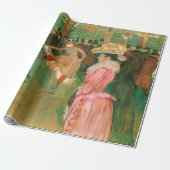 Toulouse-Lautrec - Auf dem Weg zum Tanz Geschenkpapier (Ungerollt)