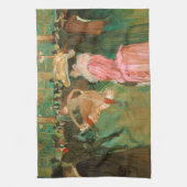 Toulouse-Lautrec - Auf dem Weg zum Tanz Geschirrtuch (Vertikal)