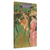 Toulouse-Lautrec - Auf dem Weg zum Tanz Klemmbrett (Rechts)