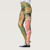 Toulouse-Lautrec - Auf dem Weg zum Tanz Leggings (Links)