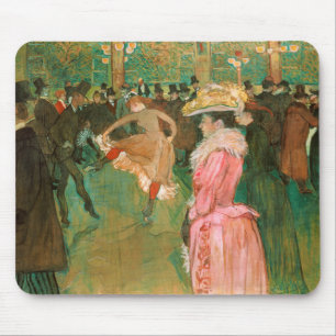 Toulouse-Lautrec - Auf dem Weg zum Tanz Mousepad