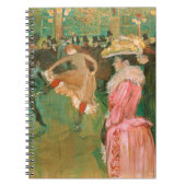 Toulouse-Lautrec - Auf dem Weg zum Tanz Notizblock (Vorderseite)
