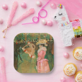 Toulouse-Lautrec - Auf dem Weg zum Tanz Pappteller (Party)