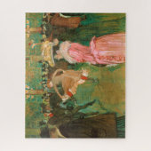 Toulouse-Lautrec - Auf dem Weg zum Tanz Puzzle (Vertikal)