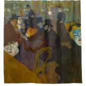 Toulouse-Lautrec - Auf der Strecke Duschvorhang (Vorderseite)