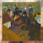 Toulouse-Lautrec - Auf der Strecke Fensteraufkleber (Blatt 2)