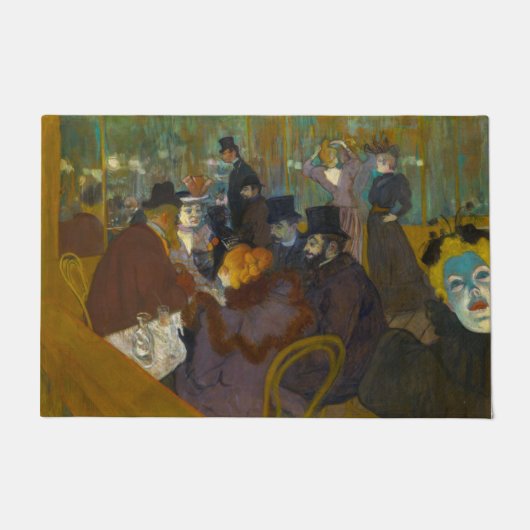 Toulouse-Lautrec - Auf der Strecke Fußmatte (Vorderseite)