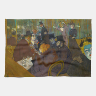 Toulouse-Lautrec - Auf der Strecke Geschirrtuch
