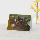 Toulouse-Lautrec - Auf der Strecke Karte (Gelbe Blume)