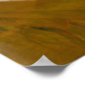 Toulouse-Lautrec - Auf der Strecke Poster (Ecke)