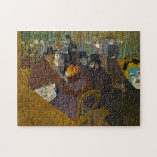 Toulouse-Lautrec - Auf der Strecke Puzzle (Horizontal)