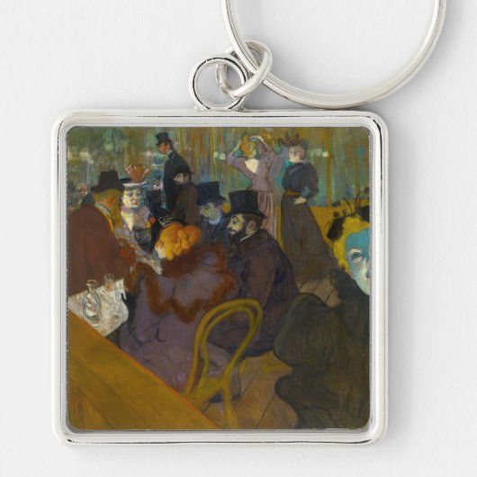 Toulouse-Lautrec - Auf der Strecke Schlüsselanhänger (Vorne)