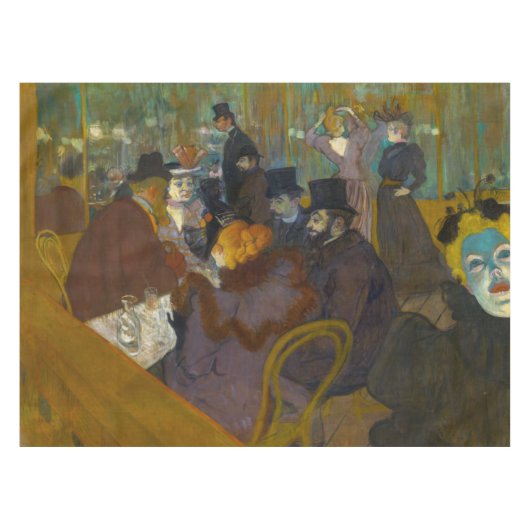 Toulouse-Lautrec - Auf der Strecke Tischdecke (Vorderseite (Horizontal))