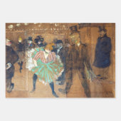 Toulouse-Lautrec - Auswahl der Meisterwerke Geschenkpapier Set (Vorderseite 2)