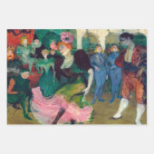 Toulouse-Lautrec - Auswahl der Meisterwerke Geschenkpapier Set (Vorderseite)