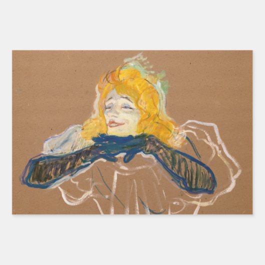 Toulouse-Lautrec - Auswahl der Meisterwerke Geschenkpapier Set (Vorderseite 3)
