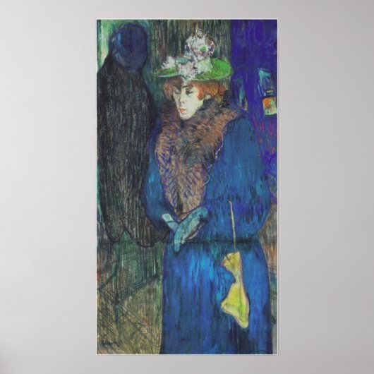 Toulouse-Lautrec - Avril At The Rouge 1892 Poster (Vorne)