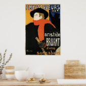 Toulouse-Lautrec: Botschafter Aristide Bruant Poster (Küche)