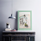 Toulouse-Lautrec, Circus Clown, Pferd und Affe Poster