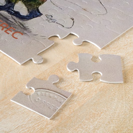 Toulouse-Lautrec, Circus Clown, Pferd und Affe Puzzle (Seite)