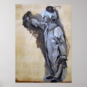 Toulouse-Lautrec - Clown 1886 Poster