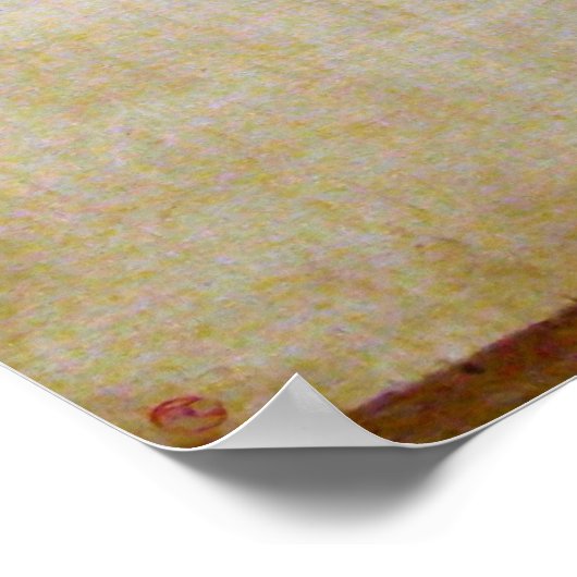 Toulouse-Lautrec - Clown 1886 Poster (Ecke)