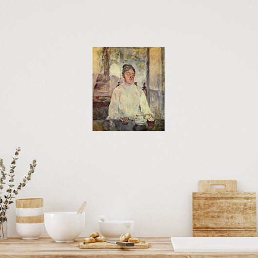 Toulouse-Lautrec - Comtesse Adele Zoe Poster (Küche)