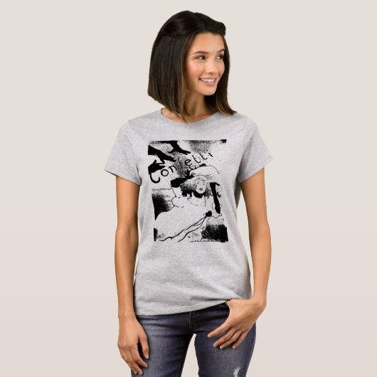 Toulouse-Lautrec Confetti Poster T Shirt 1894 (Vorne ganz)