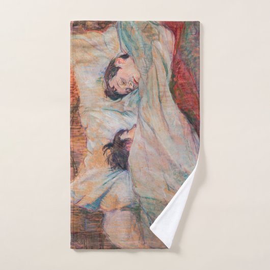 Toulouse-Lautrec - Das Bett Badhandtuch Set (Handtuch)