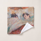 Toulouse-Lautrec - Das Bett Badhandtuch Set (Waschlappen)