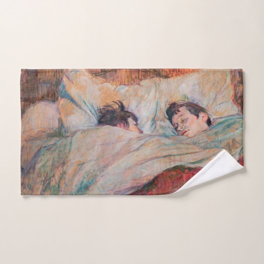 Toulouse-Lautrec - Das Bett Badhandtuch Set (Handtuch)