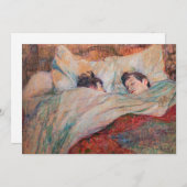 Toulouse-Lautrec - Das Bett Einladung (Vorne/Hinten)