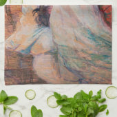 Toulouse-Lautrec - Das Bett Geschirrtuch (Gefaltet)