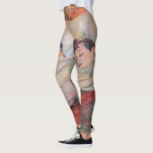 Toulouse-Lautrec - Das Bett Leggings (Links)
