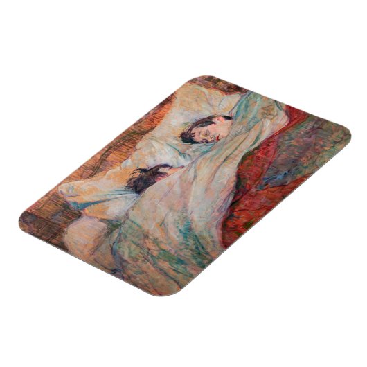 Toulouse-Lautrec - Das Bett Magnet (Linke Seite)