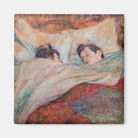 Toulouse-Lautrec - Das Bett Magnet (Vorne)