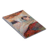 Toulouse-Lautrec - Das Bett Notizblock (Rechte Seite)