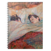 Toulouse-Lautrec - Das Bett Notizblock (Vorderseite)