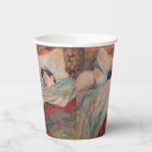 Toulouse-Lautrec - Das Bett Pappbecher (Links)