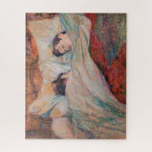 Toulouse-Lautrec - Das Bett Puzzle (Vertikal)
