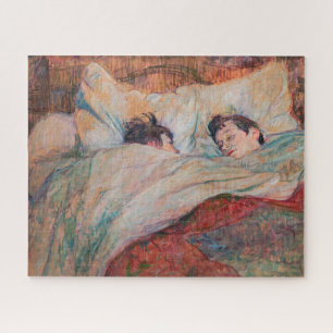 Toulouse-Lautrec - Das Bett Puzzle
