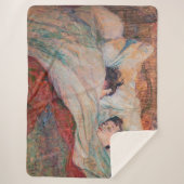 Toulouse-Lautrec - Das Bett Sherpadecke (Vorderseite)