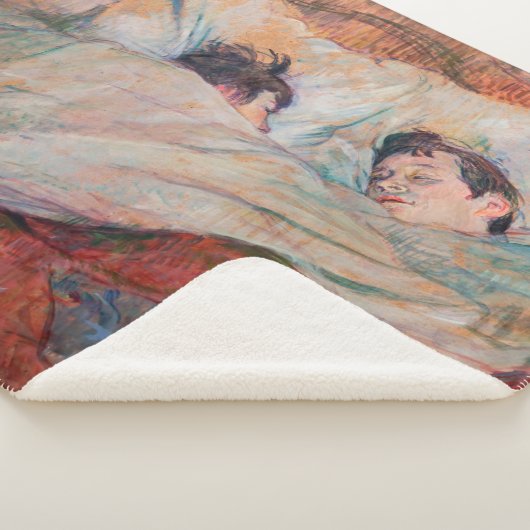 Toulouse-Lautrec - Das Bett Sherpadecke (3/4)