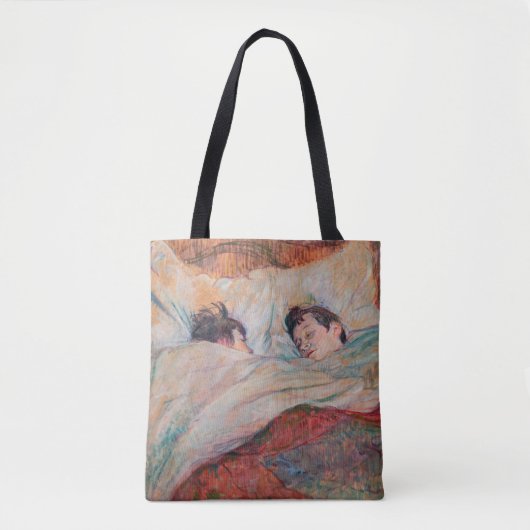 Toulouse-Lautrec - Das Bett Tasche (Vorderseite)