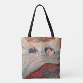 Toulouse-Lautrec - Das Bett Tasche (Rückseite)