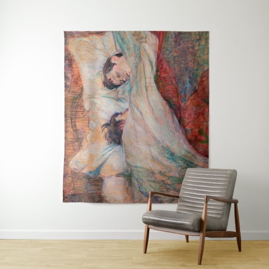 Toulouse-Lautrec - Das Bett Wandteppich (Beispiel)
