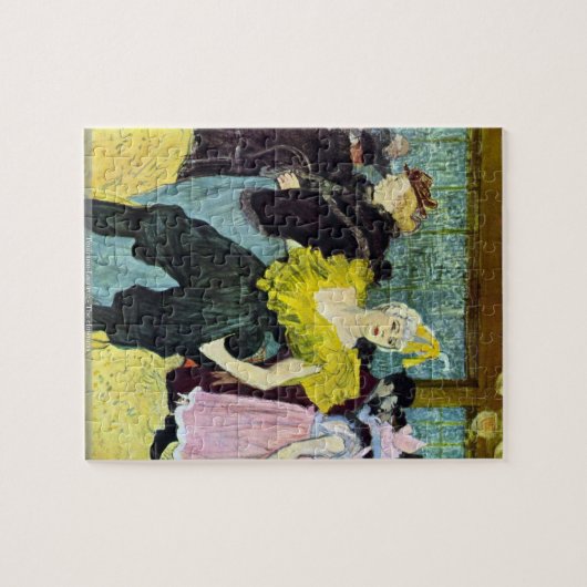 Toulouse-Lautrec - das clowness Puzzlespiel Puzzle (Horizontal)