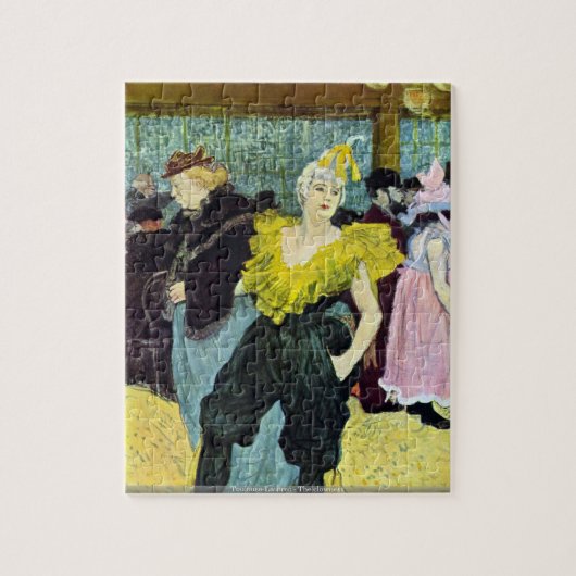 Toulouse-Lautrec - das clowness Puzzlespiel Puzzle (Vertikal)