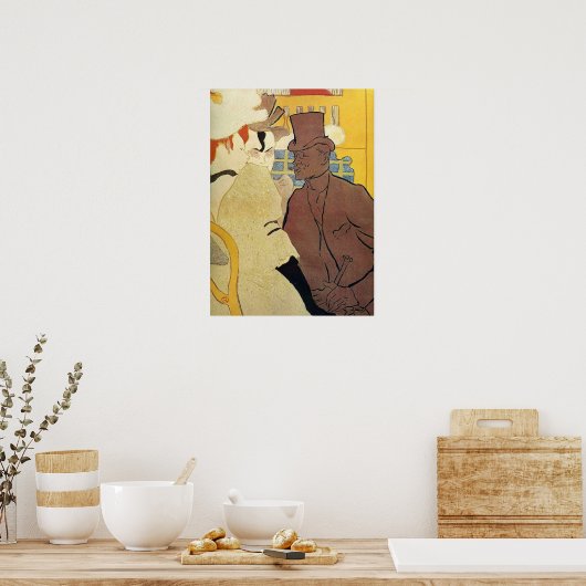 Toulouse-Lautrec - Der Engländer 1892 Poster (Küche)