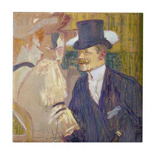 Toulouse-Lautrec - Der Engländer im Rouge Fliese (Vorderseite)